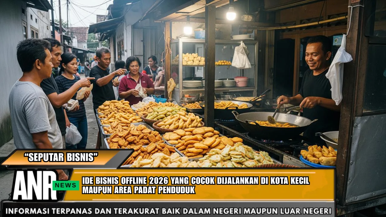 Ide bisnis offline 2026 yang cocok dijalankan di kota kecil maupun area padat penduduk