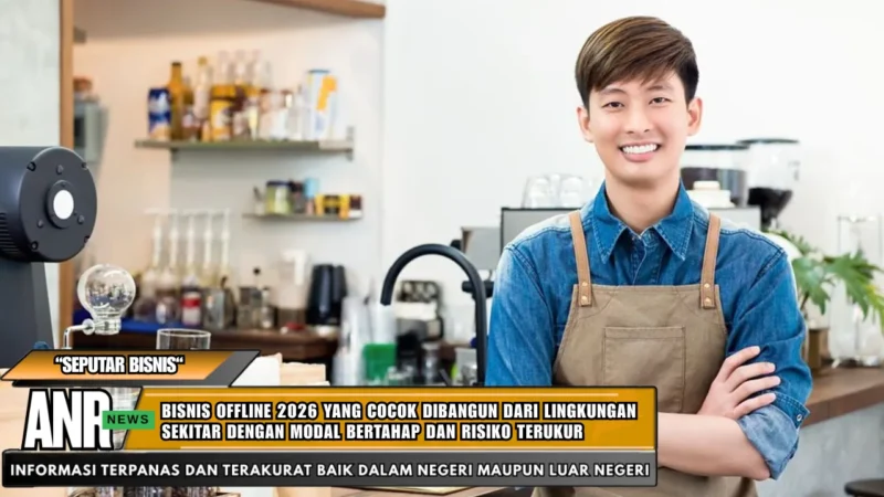 Bisnis offline 2026 yang cocok dibangun dari lingkungan sekitar dengan modal bertahap dan risiko terukur