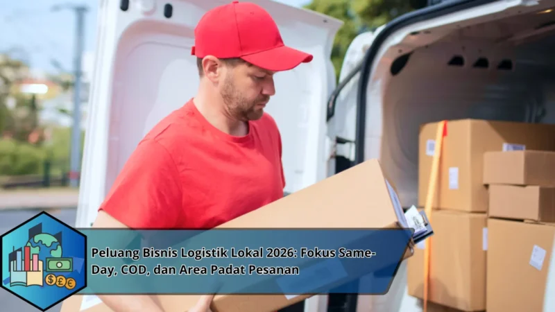 Peluang Bisnis Logistik Lokal 2026: Fokus Same-Day, COD, dan Area Padat Pesanan