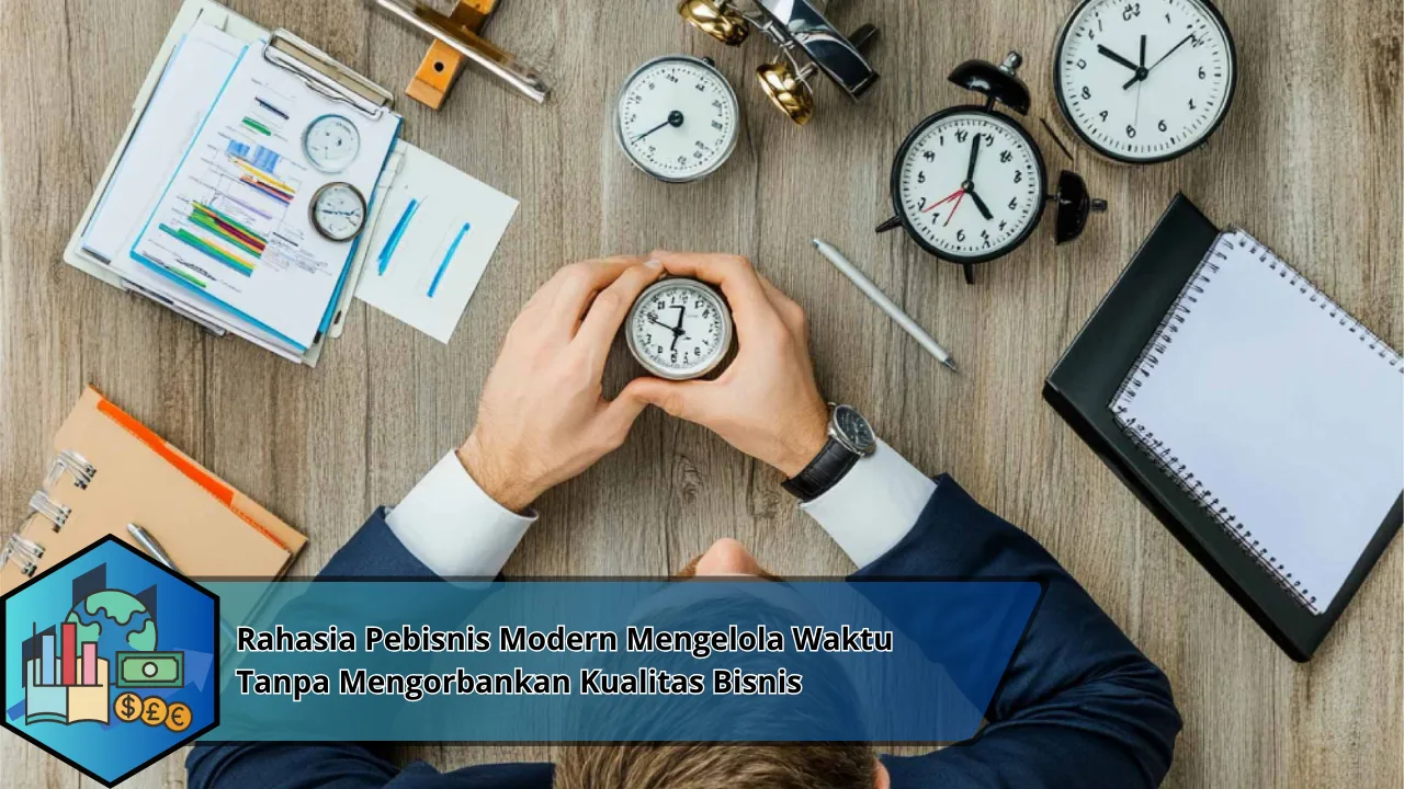 Rahasia Pebisnis Modern Mengelola Waktu Tanpa Mengorbankan Kualitas Bisnis