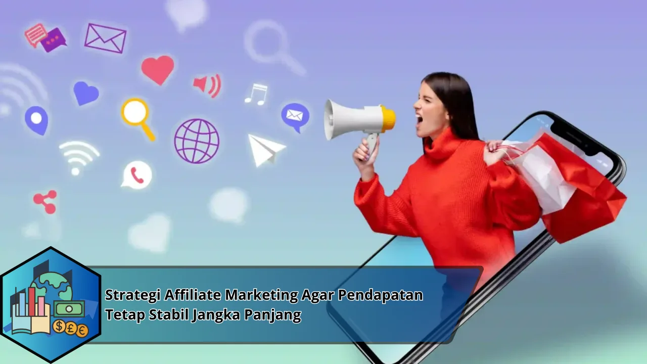 Strategi Affiliate Marketing Agar Pendapatan Tetap Stabil Jangka Panjang