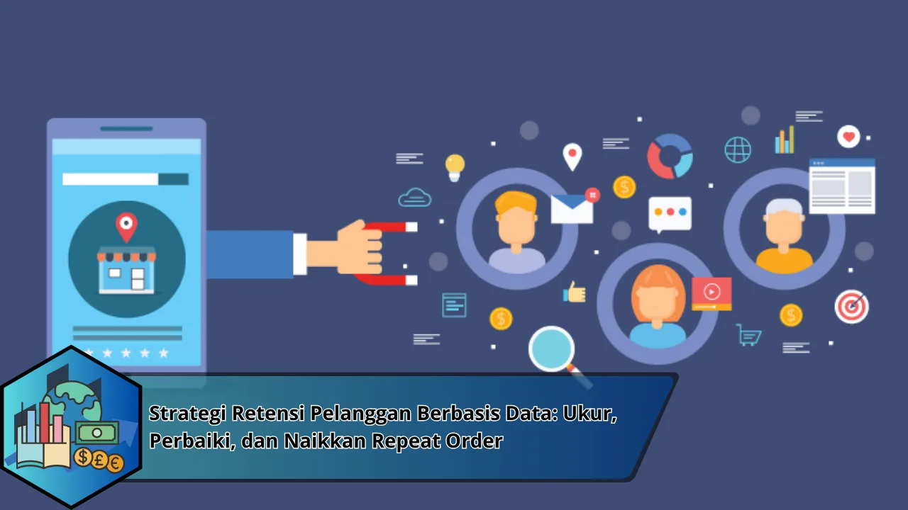 Strategi Retensi Pelanggan Berbasis Data: Ukur, Perbaiki, dan Naikkan Repeat Order