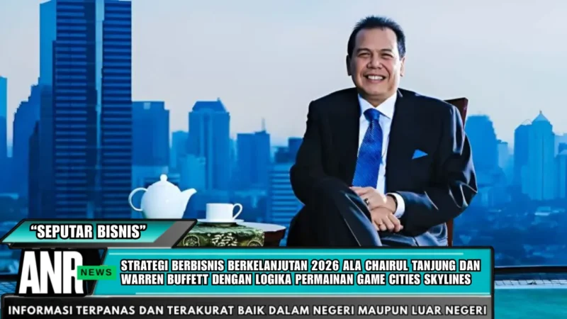 Strategi Berbisnis Berkelanjutan 2026 ala Chairul Tanjung dan Warren Buffett dengan Logika Permainan Game Cities Skylines