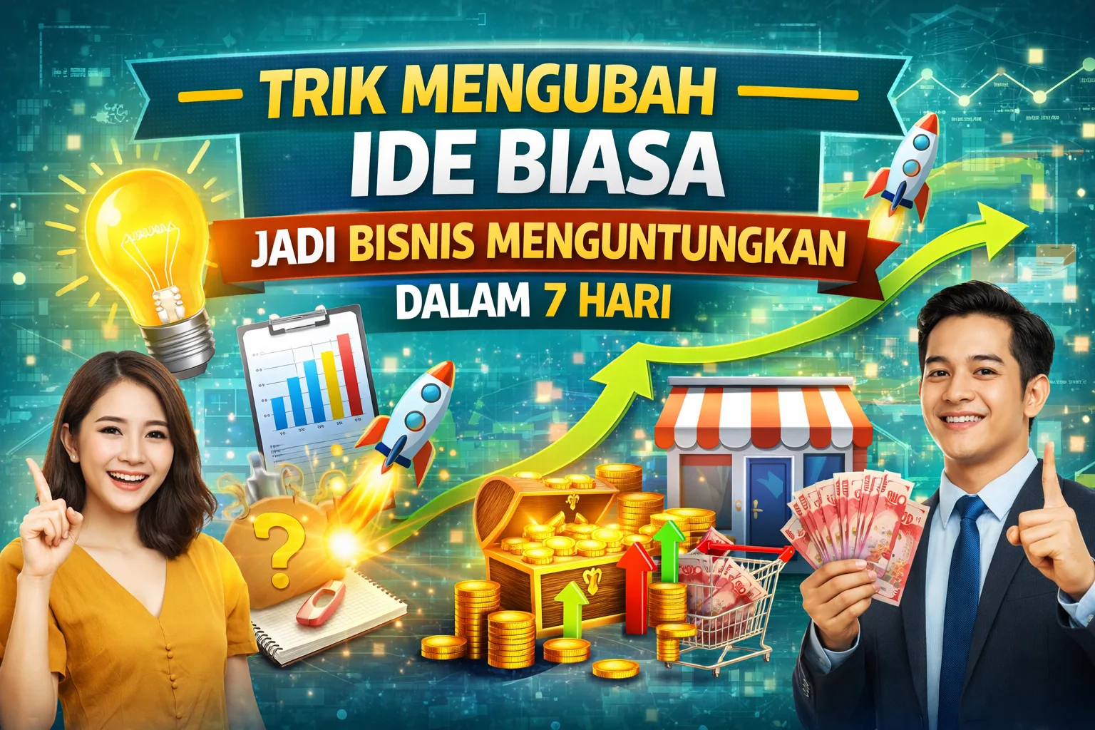 Trik Mengubah Ide Biasa Jadi Bisnis Menguntungkan Dalam 7 Hari