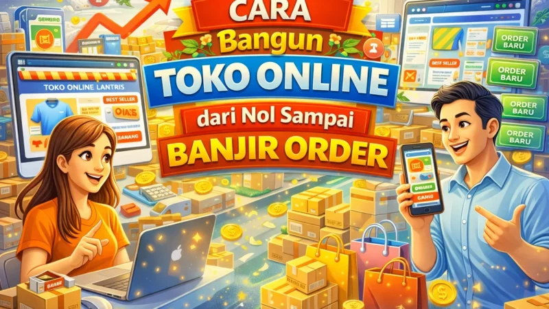 Cara Bangun Toko Online dari Nol Sampai Banjir Order