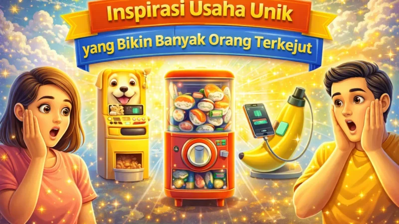 Inspirasi Usaha Unik yang Bikin Banyak Orang Terkejut