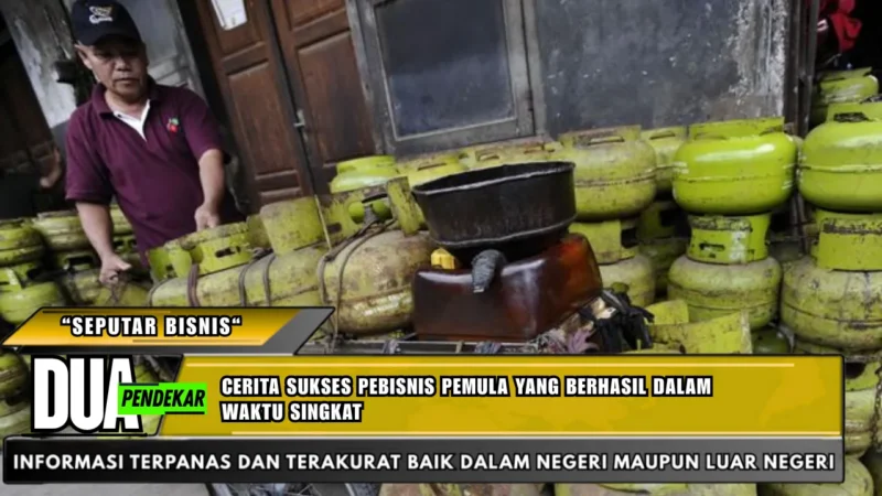 Cerita sukses pebisnis pemula yang berhasil dalam waktu singkat