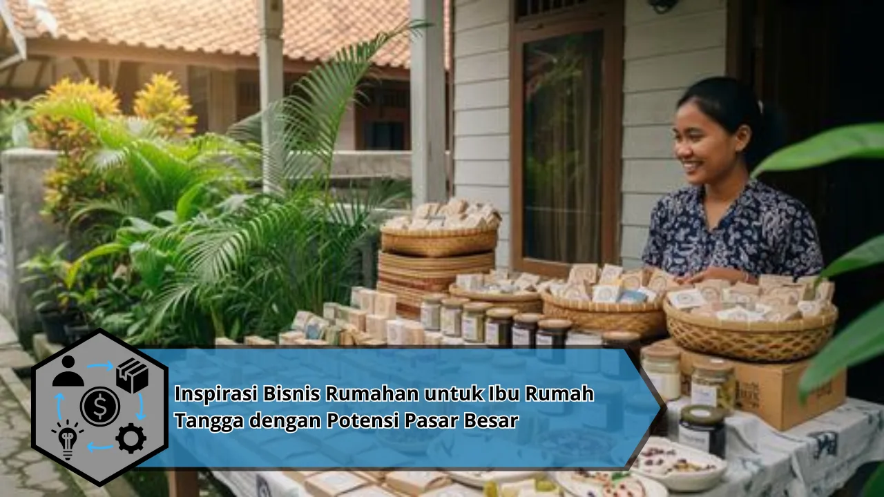 Inspirasi Bisnis Rumahan untuk Ibu Rumah Tangga dengan Potensi Pasar Besar