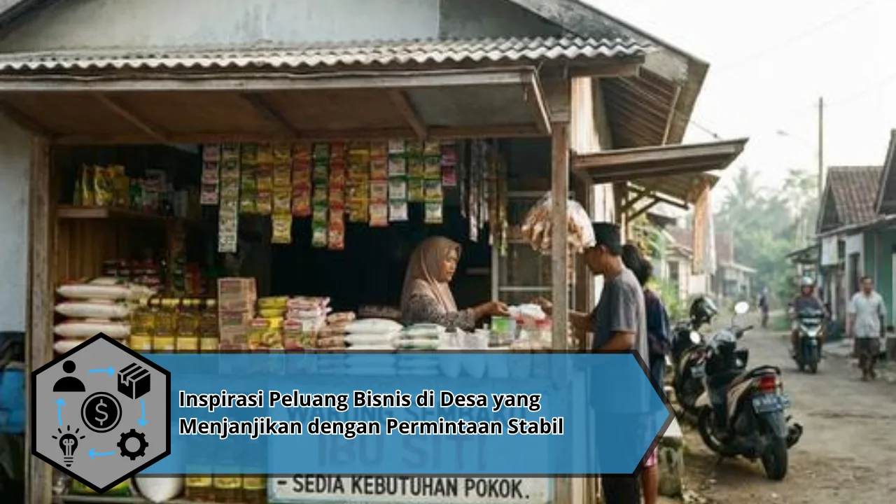 Inspirasi Peluang Bisnis di Desa yang Menjanjikan dengan Permintaan Stabil