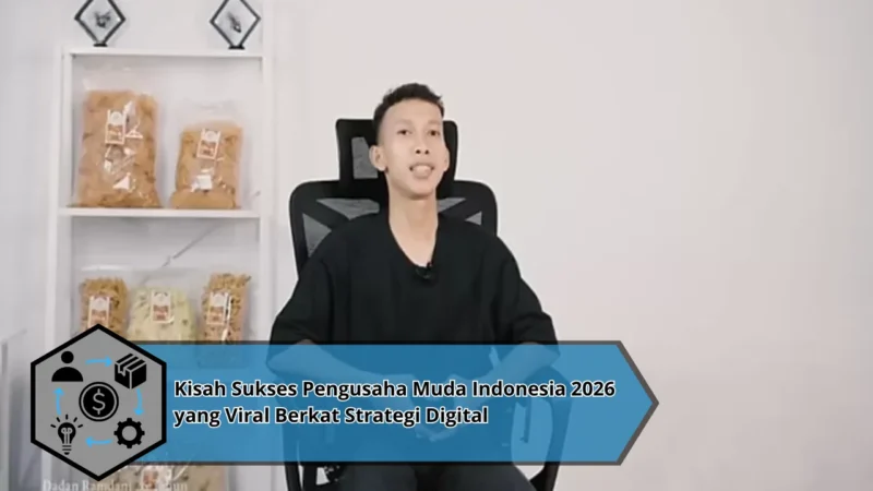 Kisah Sukses Pengusaha Muda Indonesia 2026 yang Viral Berkat Strategi Digital