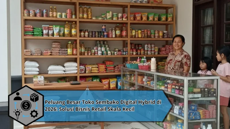 Peluang Besar Toko Sembako Digital Hybrid di 2026: Solusi Bisnis Retail Skala Kecil