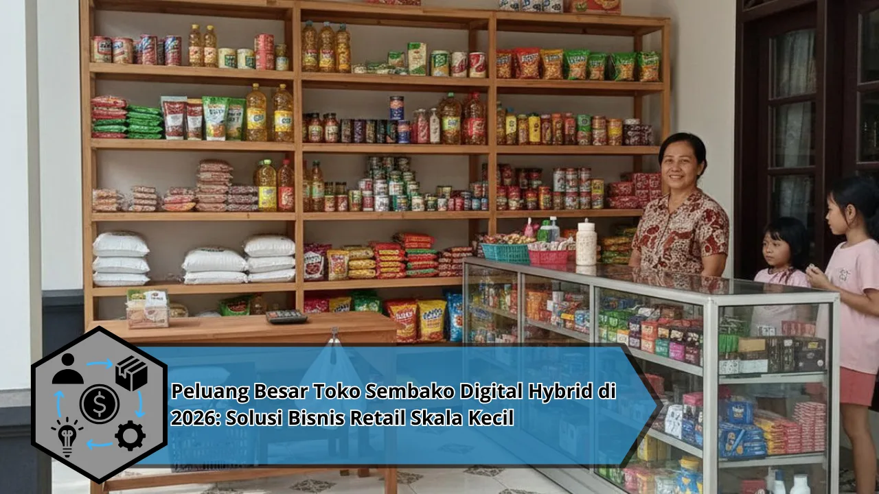 Peluang Besar Toko Sembako Digital Hybrid di 2026: Solusi Bisnis Retail Skala Kecil