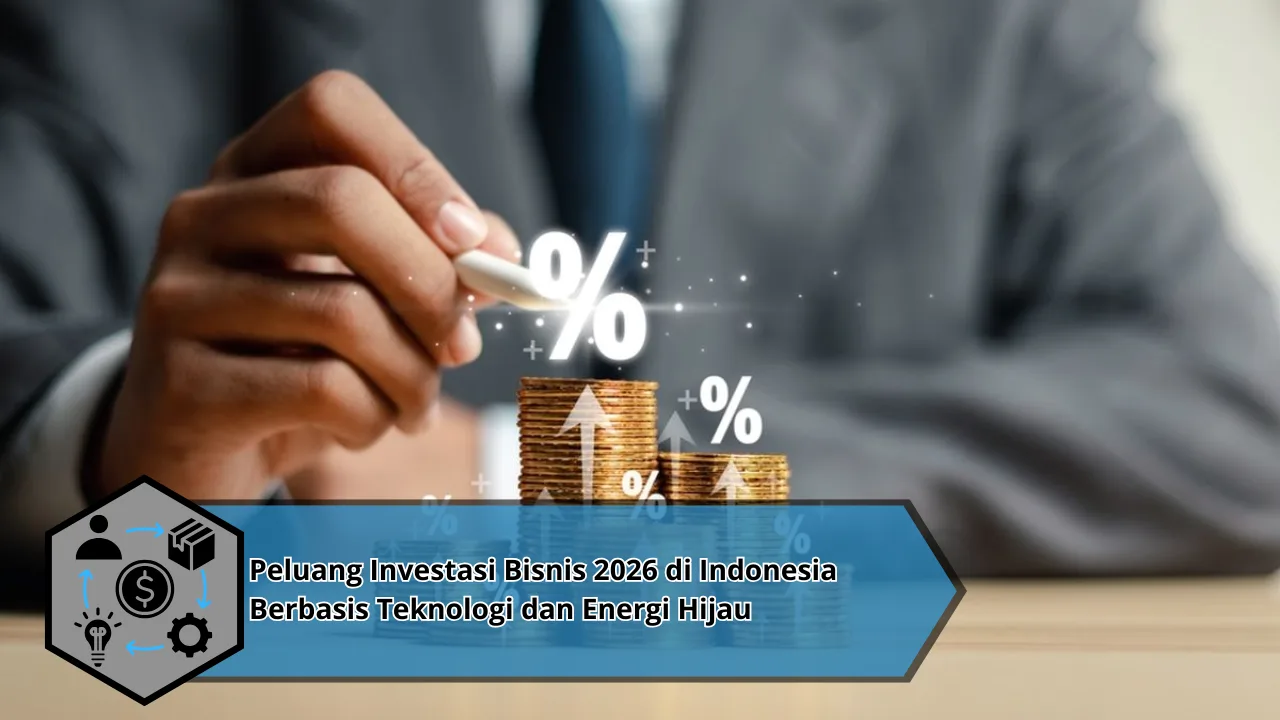 Peluang Investasi Bisnis 2026 di Indonesia Berbasis Teknologi dan Energi Hijau