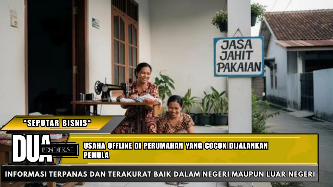 Usaha offline di perumahan yang cocok dijalankan pemula