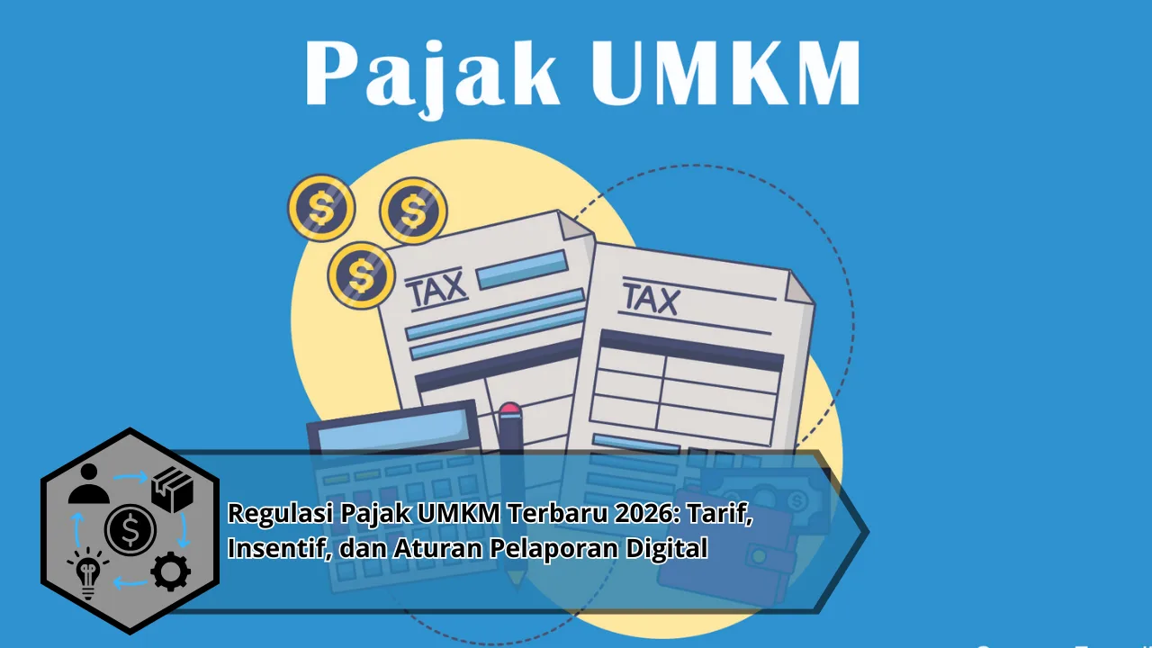 Regulasi Pajak UMKM Terbaru 2026: Tarif, Insentif, dan Aturan Pelaporan Digital