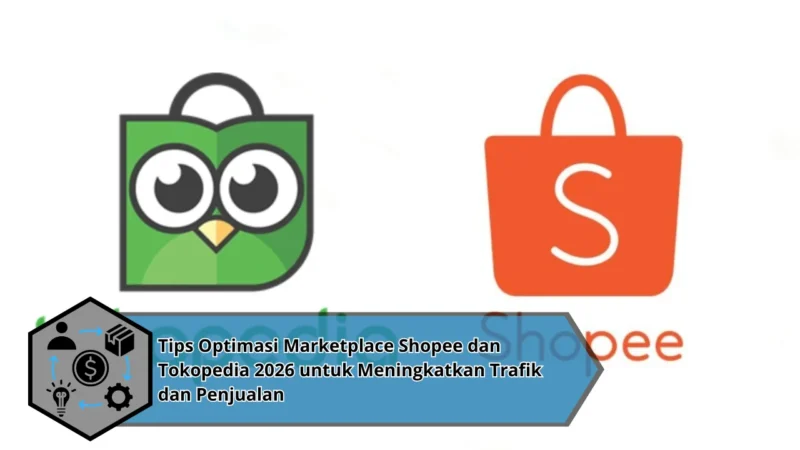 Tips Optimasi Marketplace Shopee dan Tokopedia 2026 untuk Meningkatkan Trafik dan Penjualan