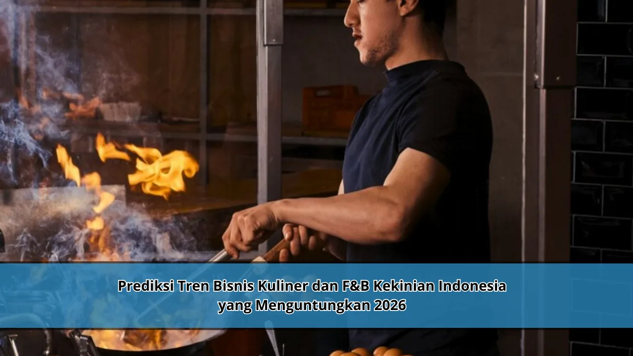 Prediksi Tren Bisnis Kuliner dan F&B Kekinian Indonesia yang Menguntungkan 2026