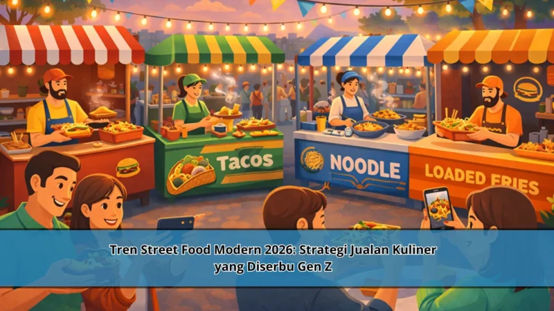 Tren Street Food Modern 2026: Strategi Jualan Kuliner yang Diserbu Gen Z
