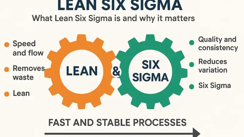 Metode Lean Six Sigma (DMAIC): Cara Sistematis Memangkas 7 Jenis Pemborosan di Lini Produksi Manufaktur Menengah