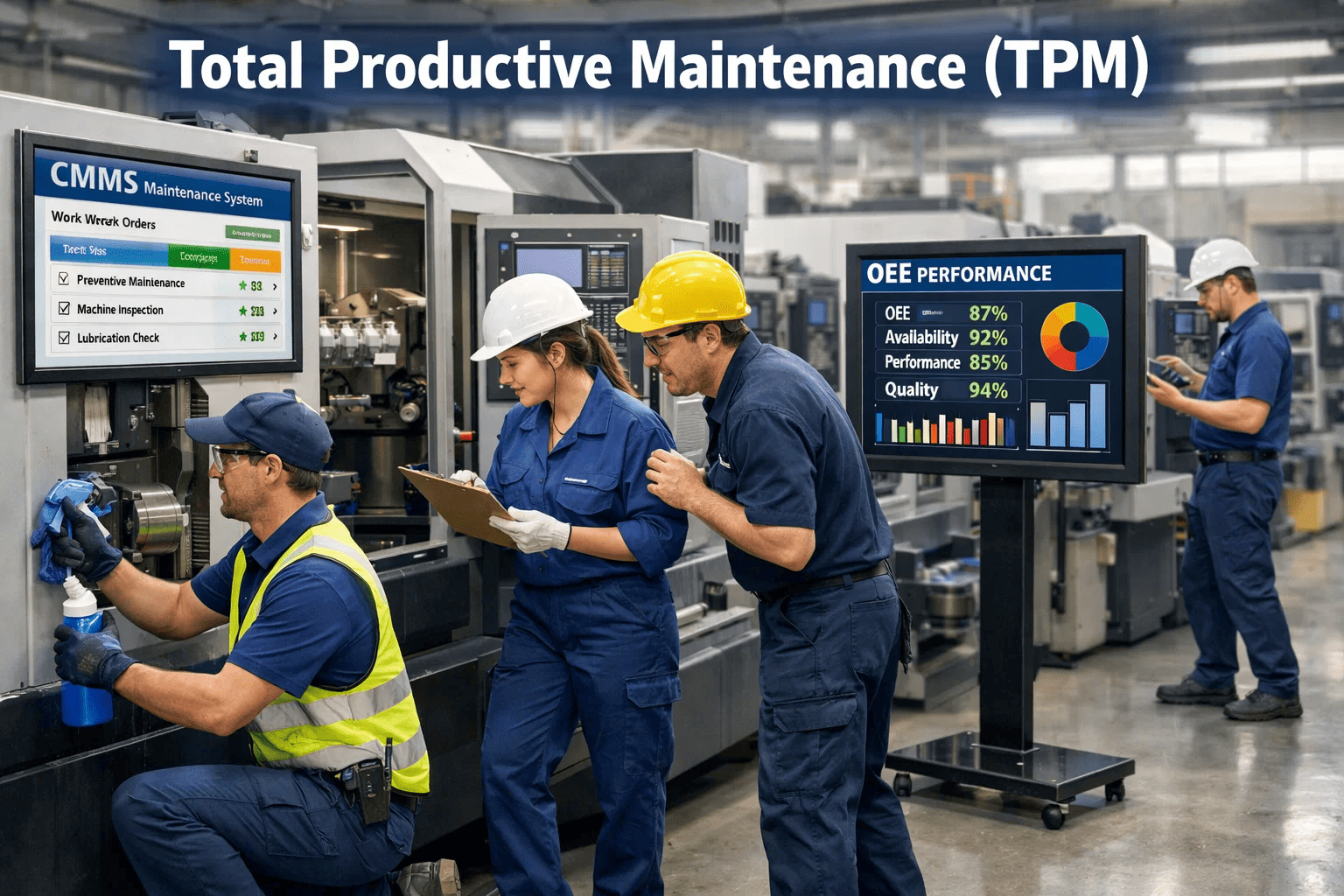 SOP Pemeliharaan Mesin TPM untuk Mencegah Downtime Operasional Pabrik Kecil